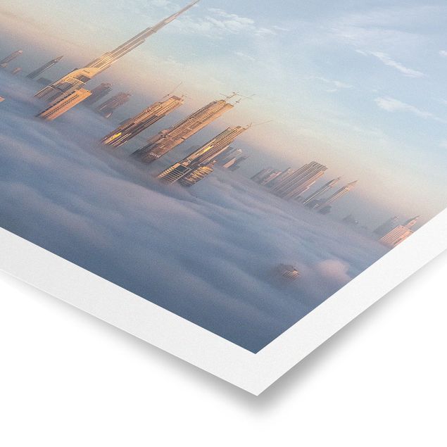 Poster - Dubai Above The Clouds