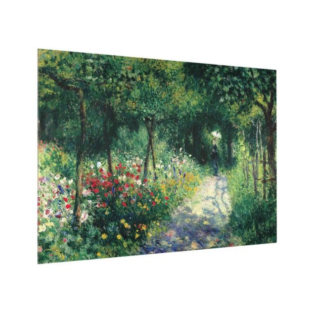 Glass splashbacks Auguste Renoir - Women In The Garden