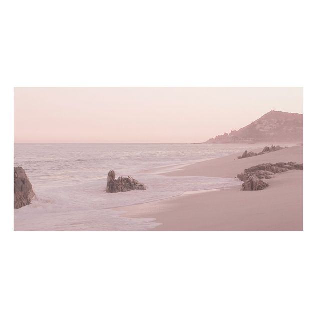 Splashback - Reddish Golden Beach - Landscape format 2:1