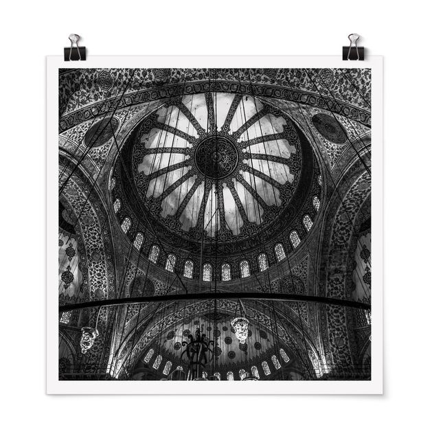 Poster - The Domes Of The Blue Mosque