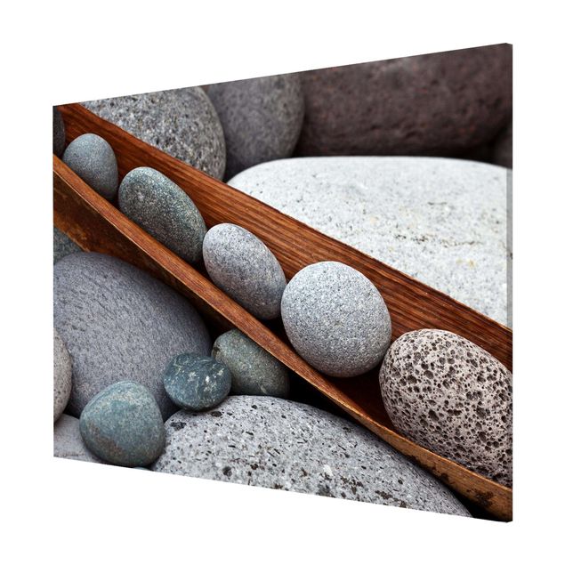 Magnetic memo board - Still Life With Grey Stones