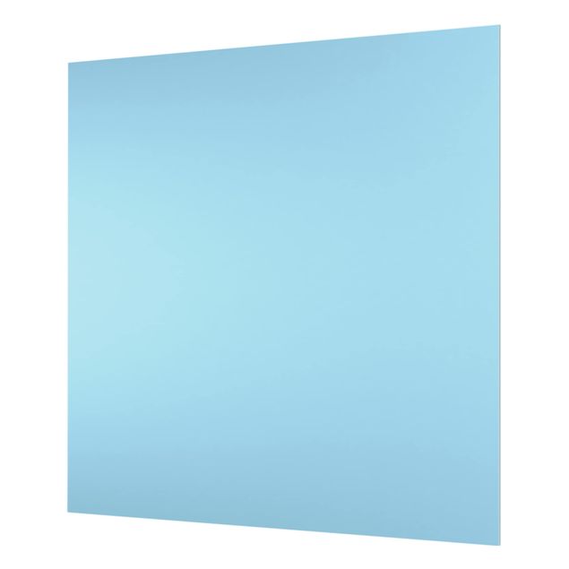 Glass Splashback - Pastel Blue - Square 1:1