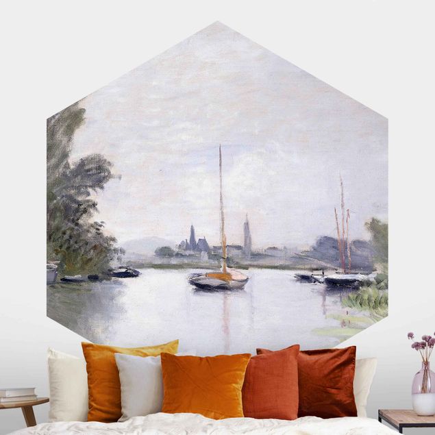 Hexagonal wallpapers Claude Monet - Argenteuil