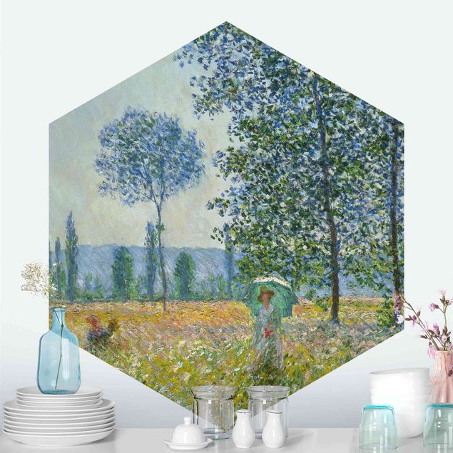 Wallpapers Claude Monet - Fields In Spring