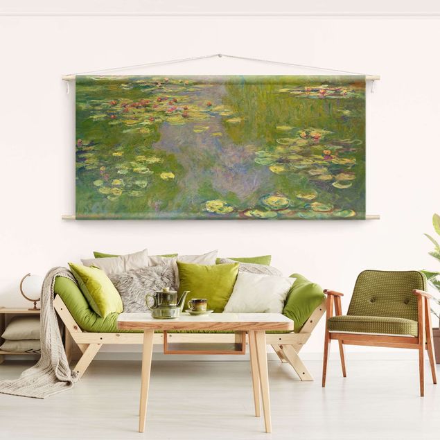 extra large tapestry Claude Monet - Green Waterlilies