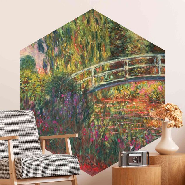 Wallpapers Claude Monet - Japanese Bridge In The Garden Of Giverny