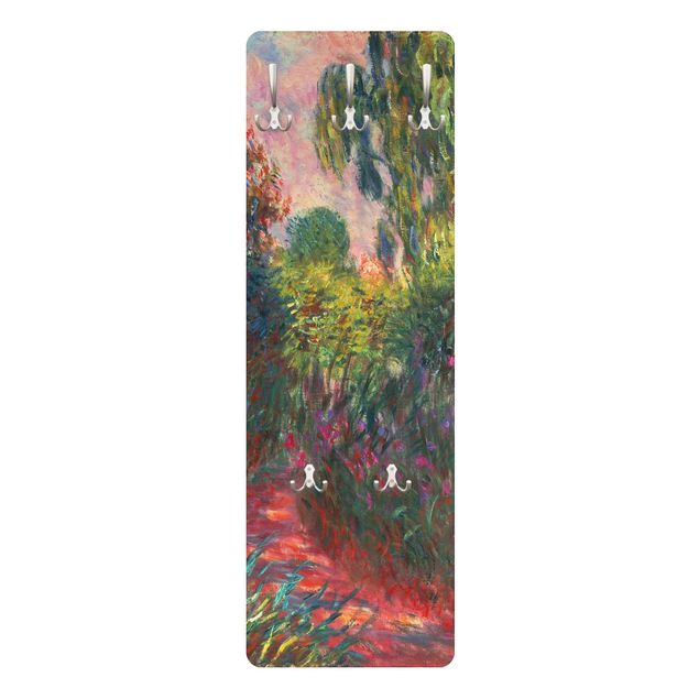 Coat rack modern - Claude Monet - Japanese Bridge In The Garden Of Giverny