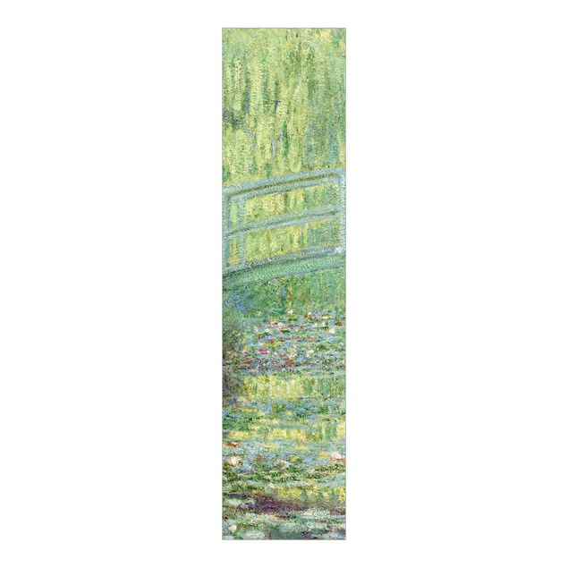 Sliding panel curtains set - Claude Monet - Japanese Bridge