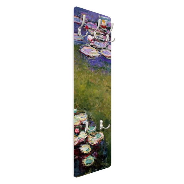 Coat rack modern - Claude Monet - Water Lilies