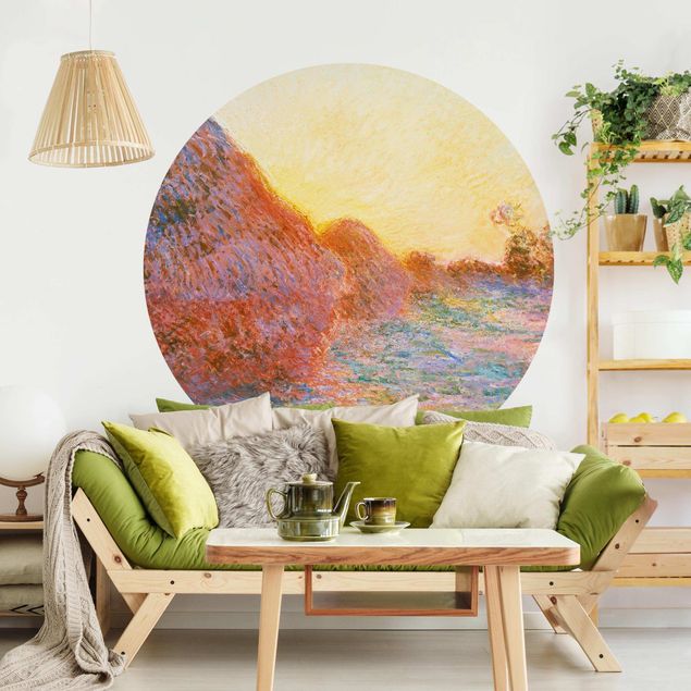 Wallpapers Claude Monet - Haystack In Sunlight