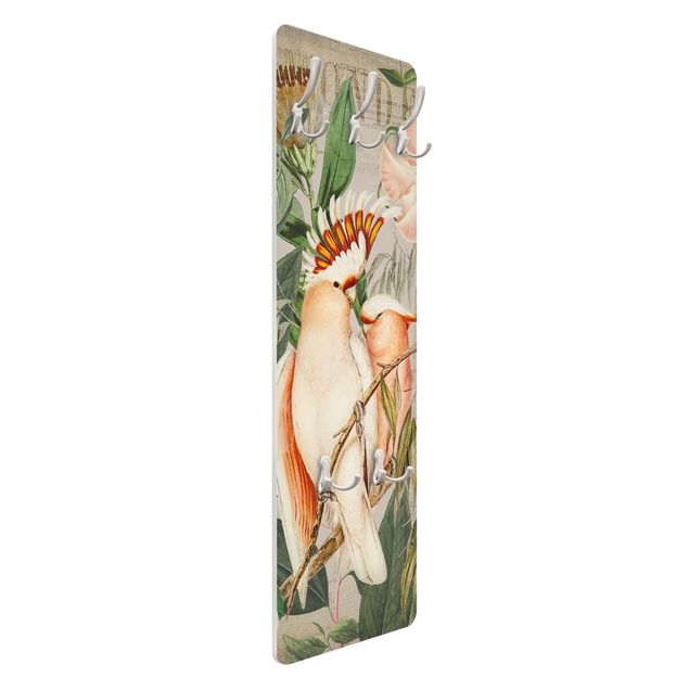 Coat rack - Colonial Style Collage - Galah