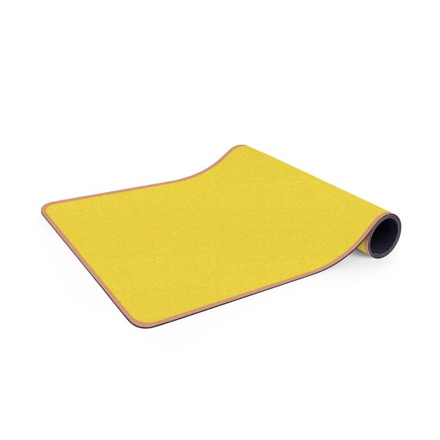Yoga mat - Colour Lemon Yellow
