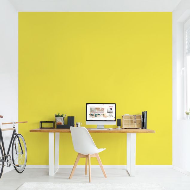 Wallpaper - Colour Lemon Yellow
