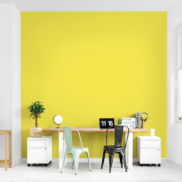 Wallpaper - Colour Lemon Yellow
