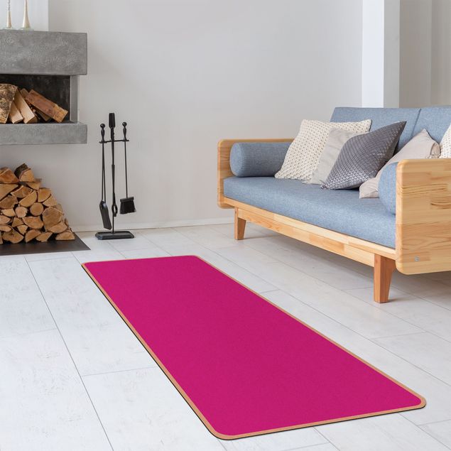 rose floor mats Colour Pink