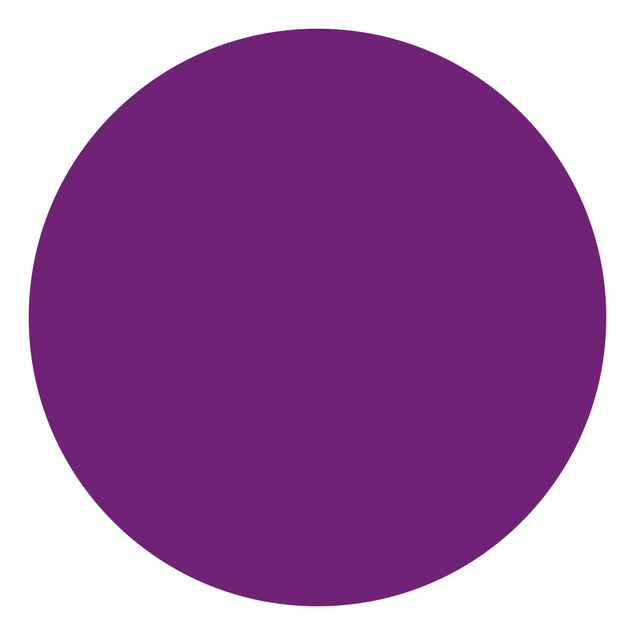 Self-adhesive round wallpaper kids - Colour Purple