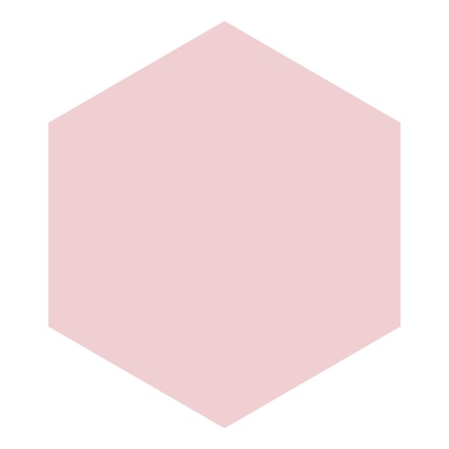 Self-adhesive hexagonal pattern wallpaper - Colour Rose
