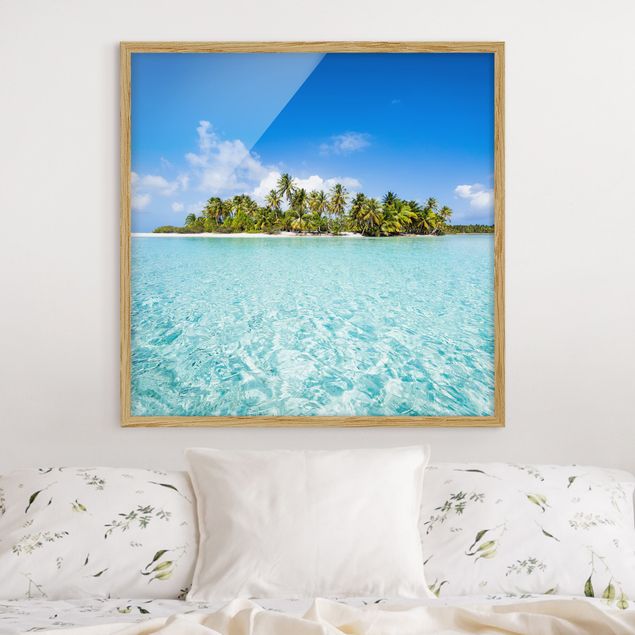 Framed poster - Crystal Clear Water