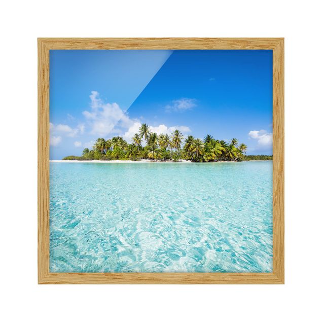 Framed poster - Crystal Clear Water