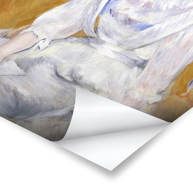 Poster art print - Auguste Renoir - Young girl with a swan