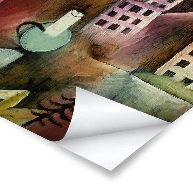 Poster art print - Paul Klee - Destroyed Village