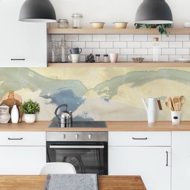 Kitchen wall cladding - Ocean And Desert II