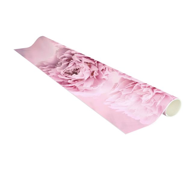 Floral rugs Pink Peonies