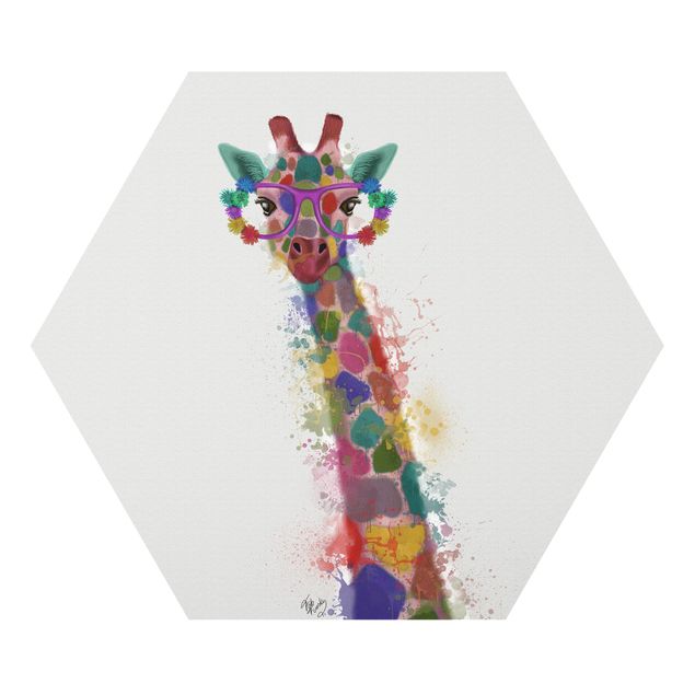 Forex hexagon - Rainbow Splash Giraffe