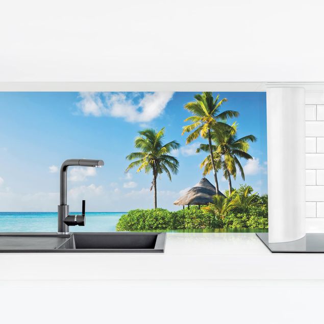 Kitchen wall cladding - Tropical Paradise
