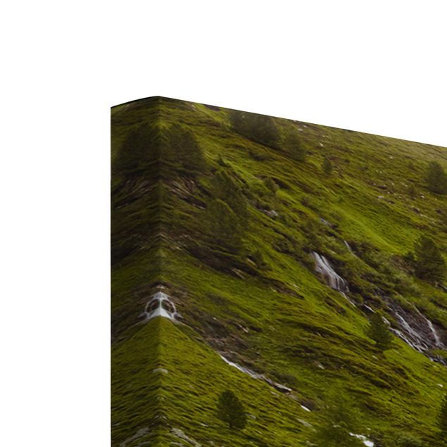 Print on canvas 3 parts - Alpine meadow Tirol