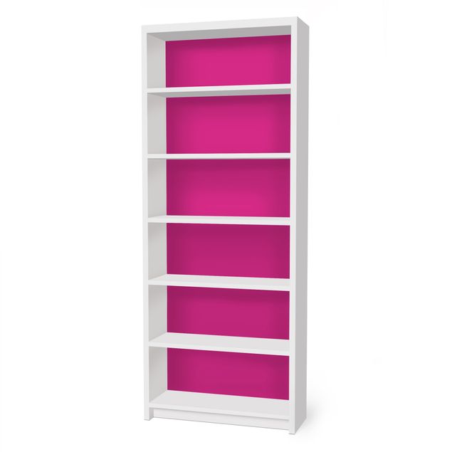 Adhesive film for furniture IKEA - Billy bookcase - Colour Pink