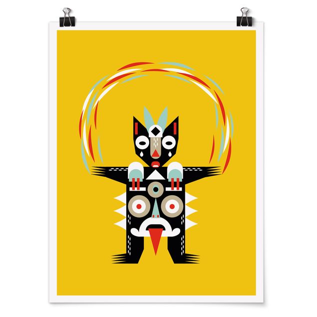 Poster - Collage Ethno Monster - Juggler
