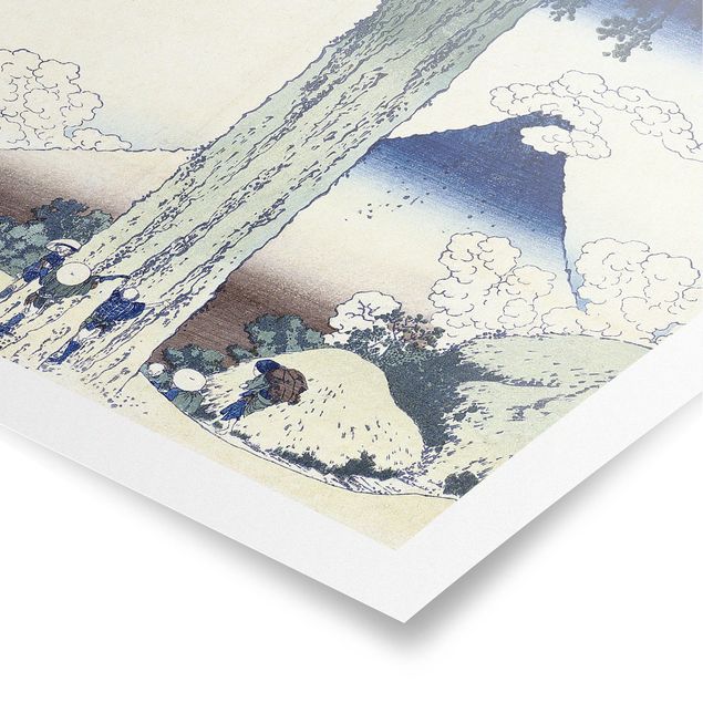 Poster - Katsushika Hokusai - Mishima Pass In Kai Province