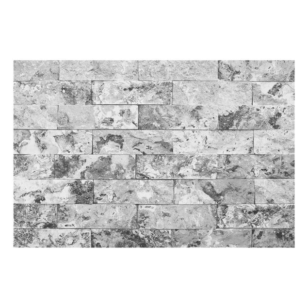 Splashback - Stone Wall Natural Marble Grey