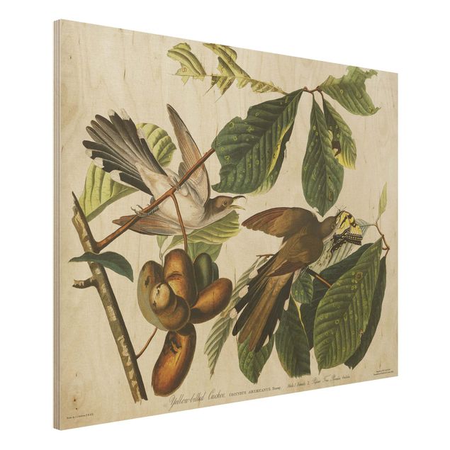 Print on wood - Vintage Board Cuckoo II