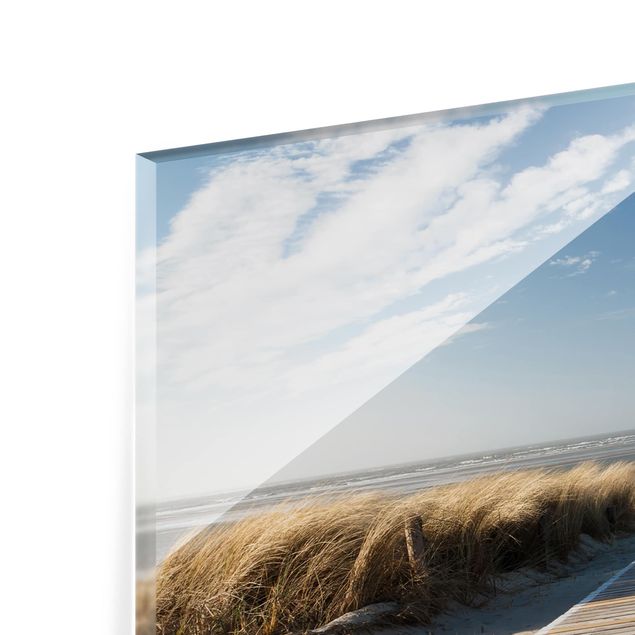 Glass Splashback - Baltic Sea Beach - Landscape 3:4