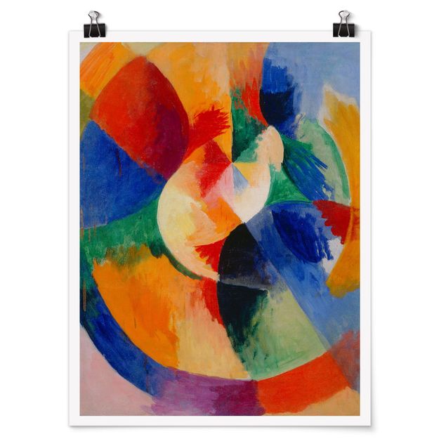 Poster art print - Robert Delaunay - Circular Shapes, Sun