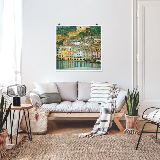Poster - Gustav Klimt - Malcesine On Lake Garda
