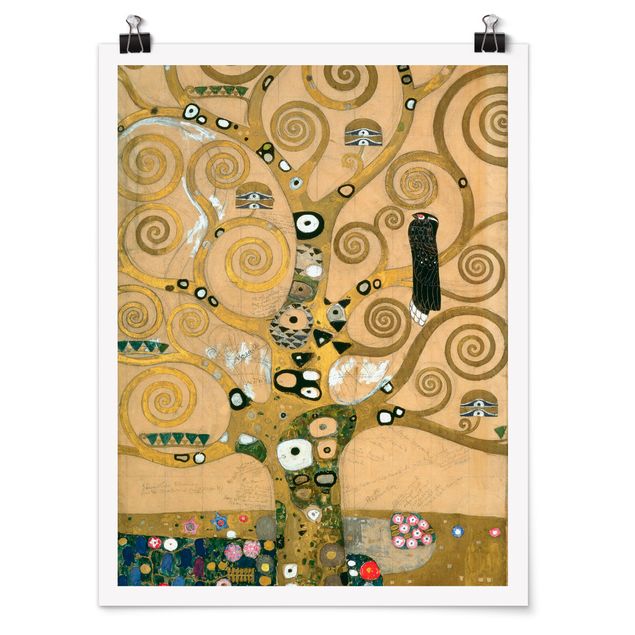 Poster art print - Gustav Klimt - The Tree of Life