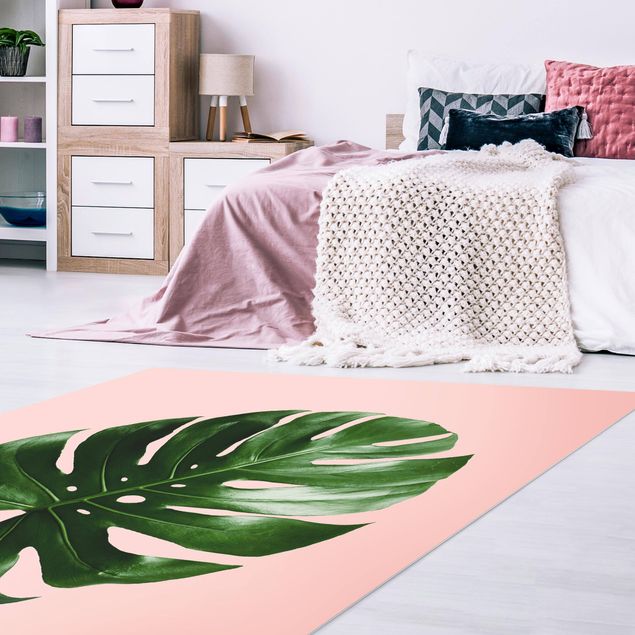contemporary rugs Ant With Monstera Leaf