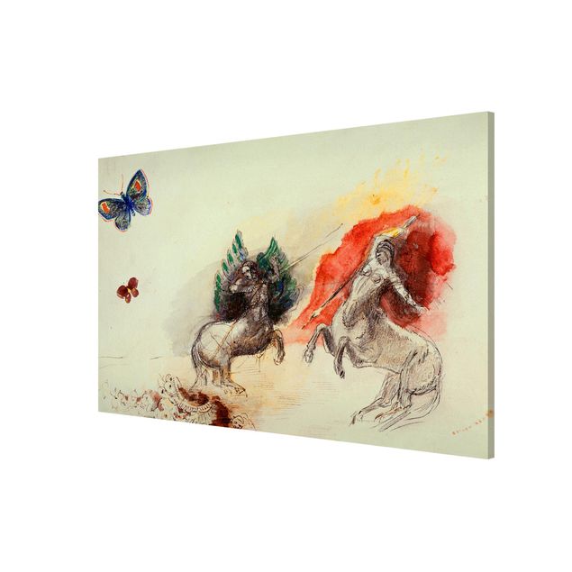 Magnetic memo board - Odilon Redon - Battle of the Centaurs