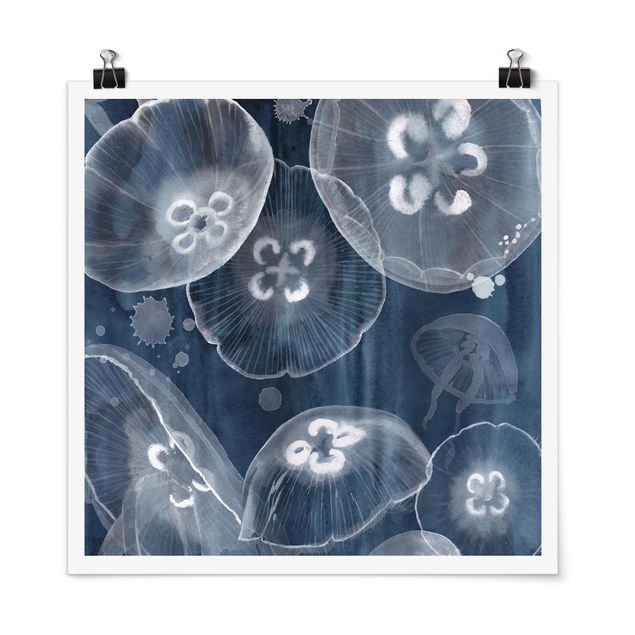 Poster - Moon Jellyfish II