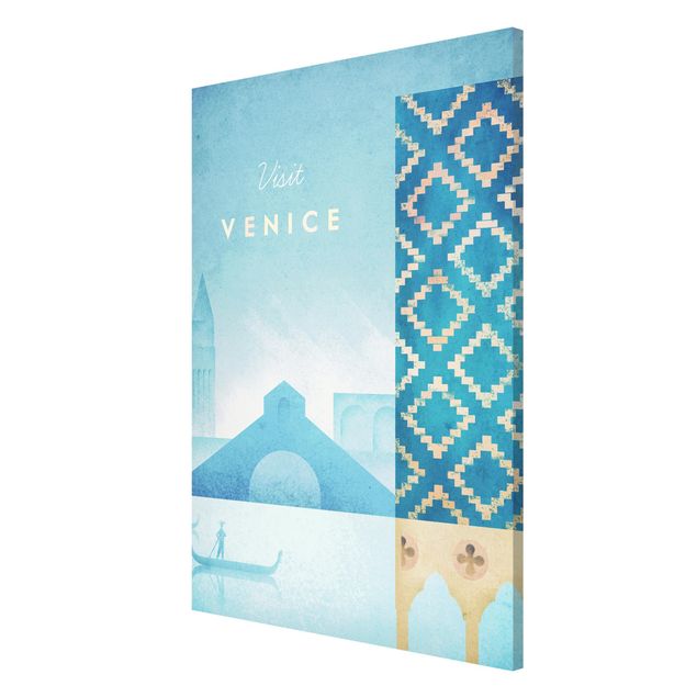 Magnetic memo board - Travel Poster - Venice