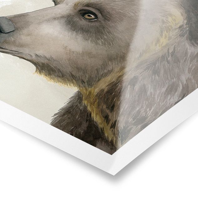 Poster animals - Forest Friends - Bear