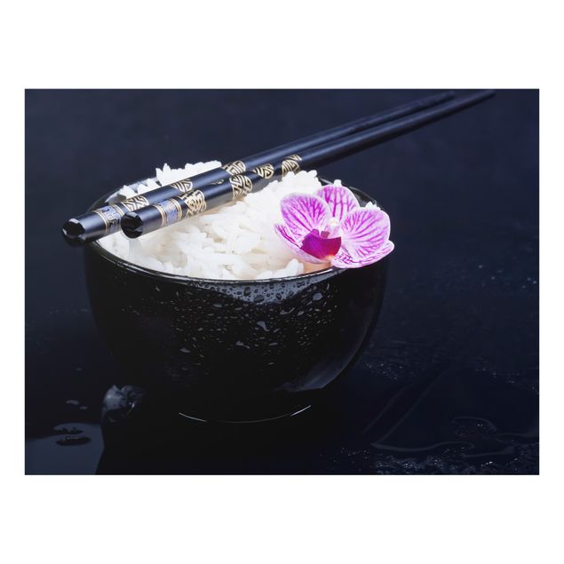 Splashback - Rice Bowl With Orchid