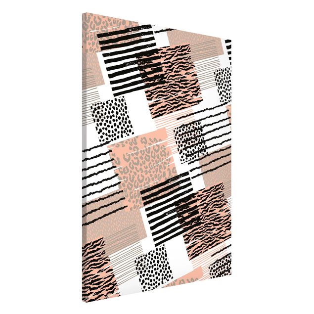Magnetic memo board - Animal Print Zebra Tiger Leopard Australia