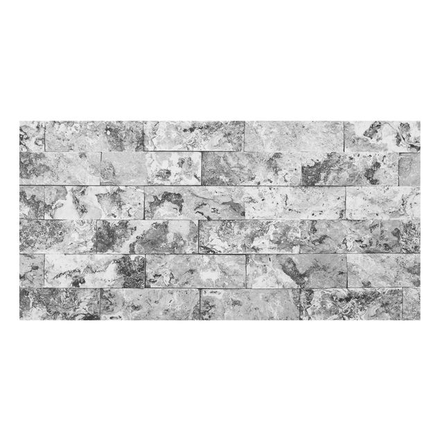 Splashback - Stone Wall Natural Marble Grey