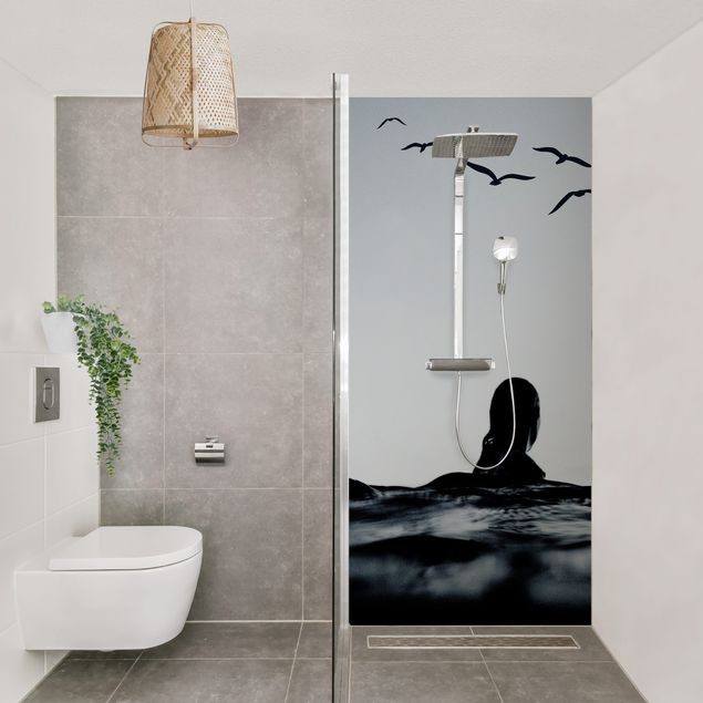 Shower wall cladding - Calm Waters