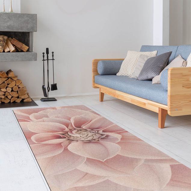 Modern rugs Dahlia In Powder Pink