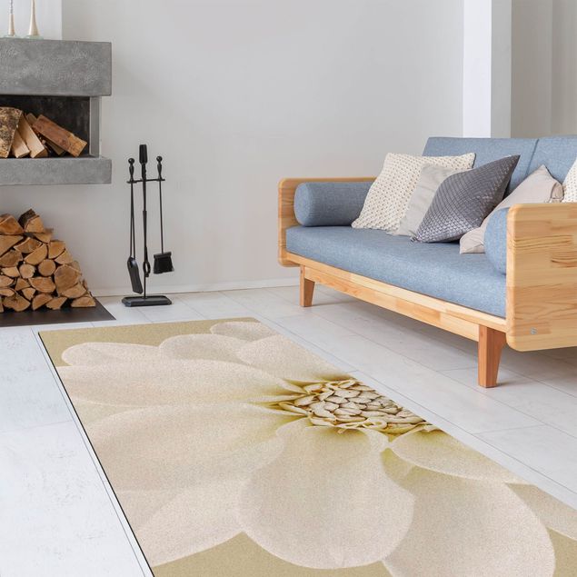 Modern rugs Dahlia White Pastel Sand Colours